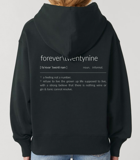 OVERSIZED HOODIE DICTIONARY (black)