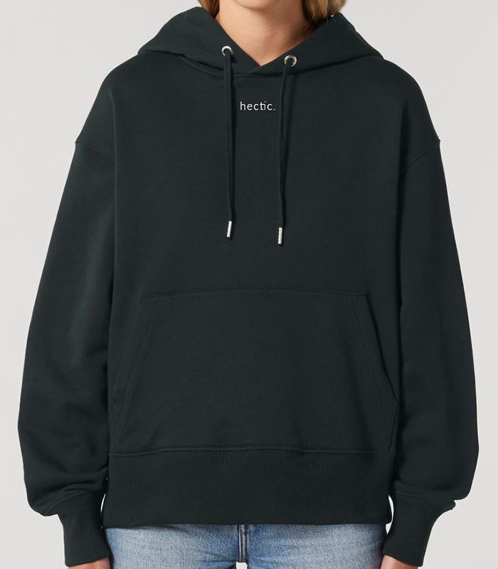 OVERSIZED HOODIE HECTIC (black)