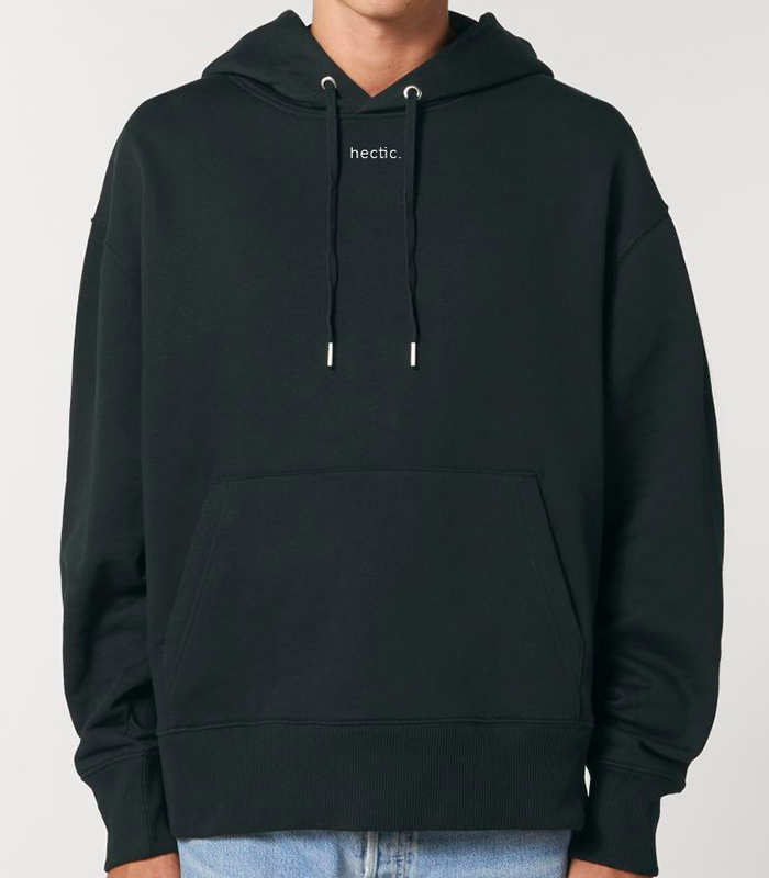 OVERSIZED HOODIE HECTIC (black)